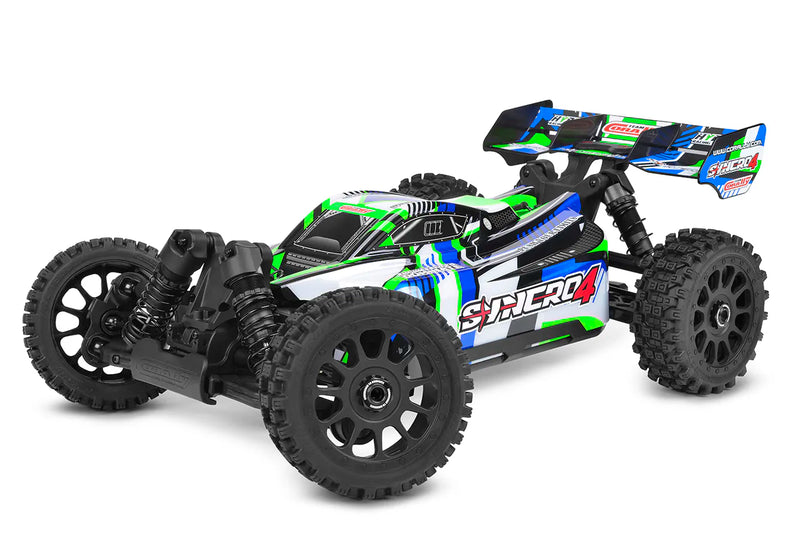 Team Corally C-00295-G SYNCRO-4 1/8 Off-Road RTR Buggy Green - Blue