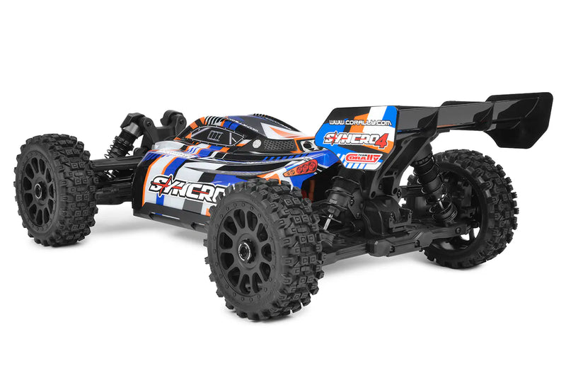 Team Corally C-00295-O SYNCRO-4 1/8 Off-Road RTR Buggy Orange - Blue