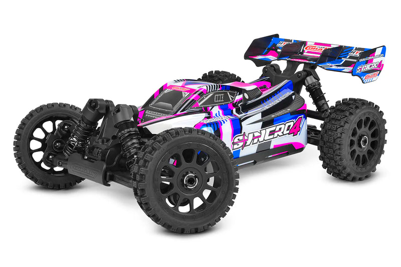 Team Corally C-00295-P SYNCRO-4 1/8 Off-Road RTR Buggy Pink - Blue