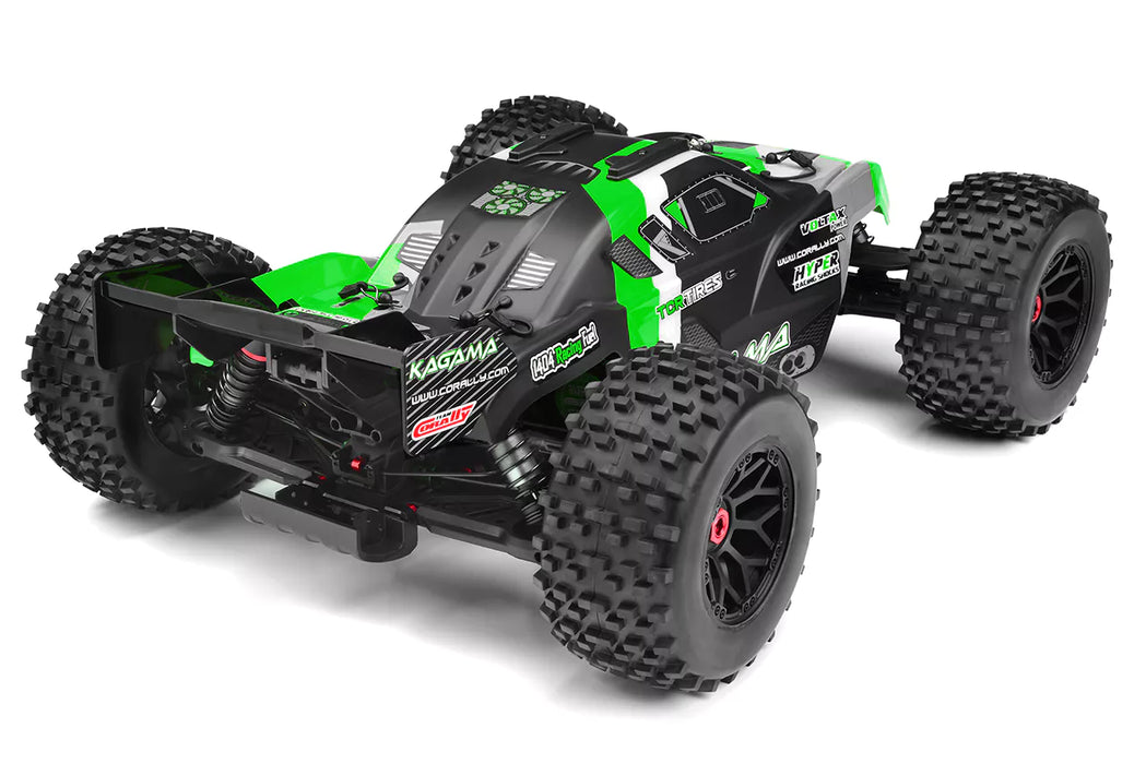 Team Corally C-00474-G Green Kagama XP 6S Monster Truck Roller Chassis
