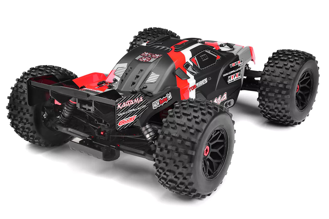 Team Corally C-00474-R Red Kagama XP 6S Monster Truck Roller Chassis