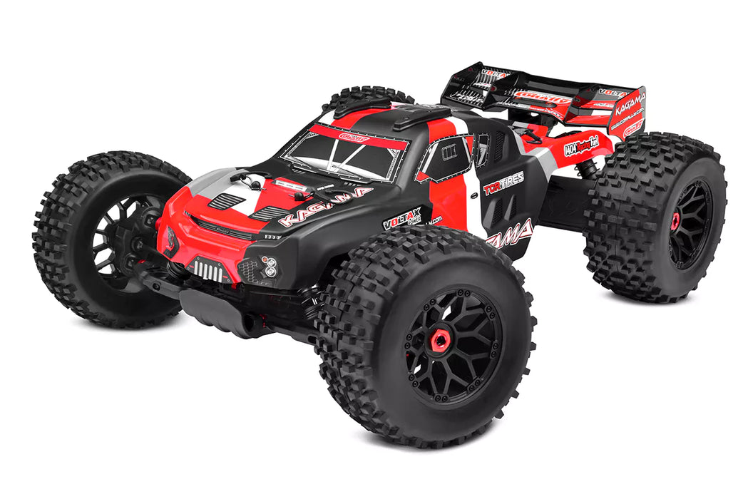 Team Corally C-00474-R Red Kagama XP 6S Monster Truck Roller Chassis