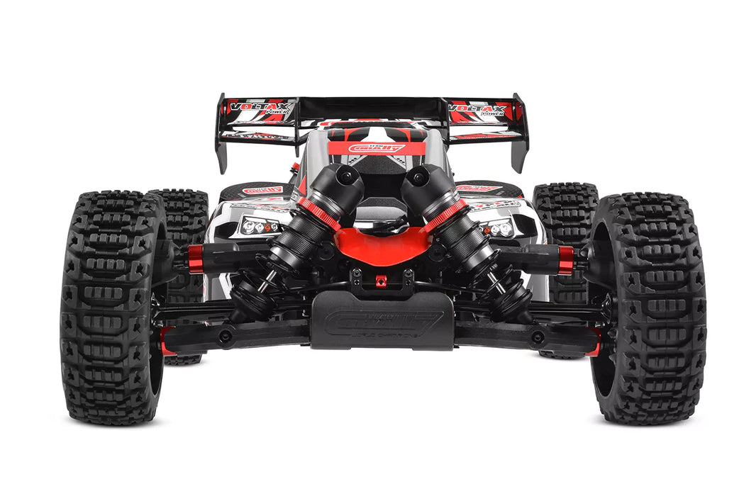Team Corally C-00485-R Red Spark XB6 1/8 6S Basher Buggy Roller Chassis