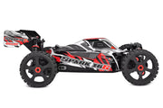 Team Corally C-00485-R Red Spark XB6 1/8 6S Basher Buggy Roller Chassis