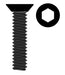 Team Corally C-3002-30-06 Steel M3 x 6mm Hex Flat Head Screws (10 Pack)