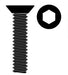 Team Corally C-3002-30-08 Steel M3 x 8mm Hex Flat Head Screws (10 Pack)