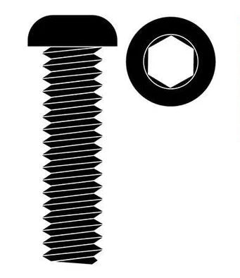 Team Corally C-3003-25-18 Steel 2.5 x 18mm Hex Button Head Screws (10 Pack)