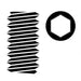 Team Corally C-3004-40-04 Steel M4 x 4mm Hex Set Screws (10 Pack)