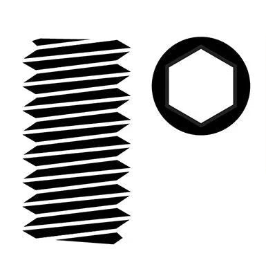 Team Corally C-3004-50-05 Steel M5 x 5mm Hex Set Screws