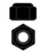 Team Corally C-3101-30-6 Black Coated M3 Steel Nylstop Nut (10 Pack)
