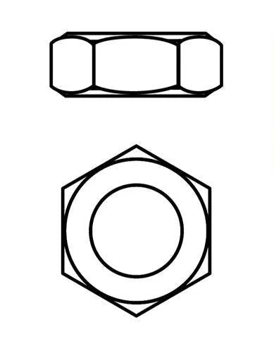 Team Corally C-3104-40 Low Profile M4 Nut (10 Pack)
