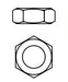 Team Corally C-3104-40 Low Profile M4 Nut (10 Pack)