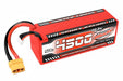 Team Corally C-49431 6S 22.2V 4500mAh 50C Hardcase Sport Racing LiPo Battery with Hardwired XT90 Connector