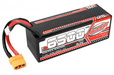 Team Corally C-49631 4S 15.2V 6500mAh 120C Voltax Hardcase Lipo Battery with Hardwired XT90 Connector