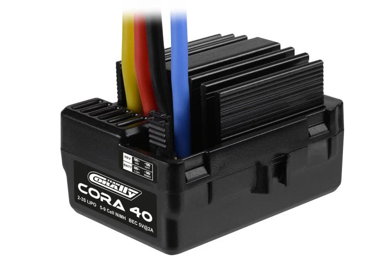 Team Corally C-54001 CORA 40amp Brushed ESC 2-3S fits SP Versions