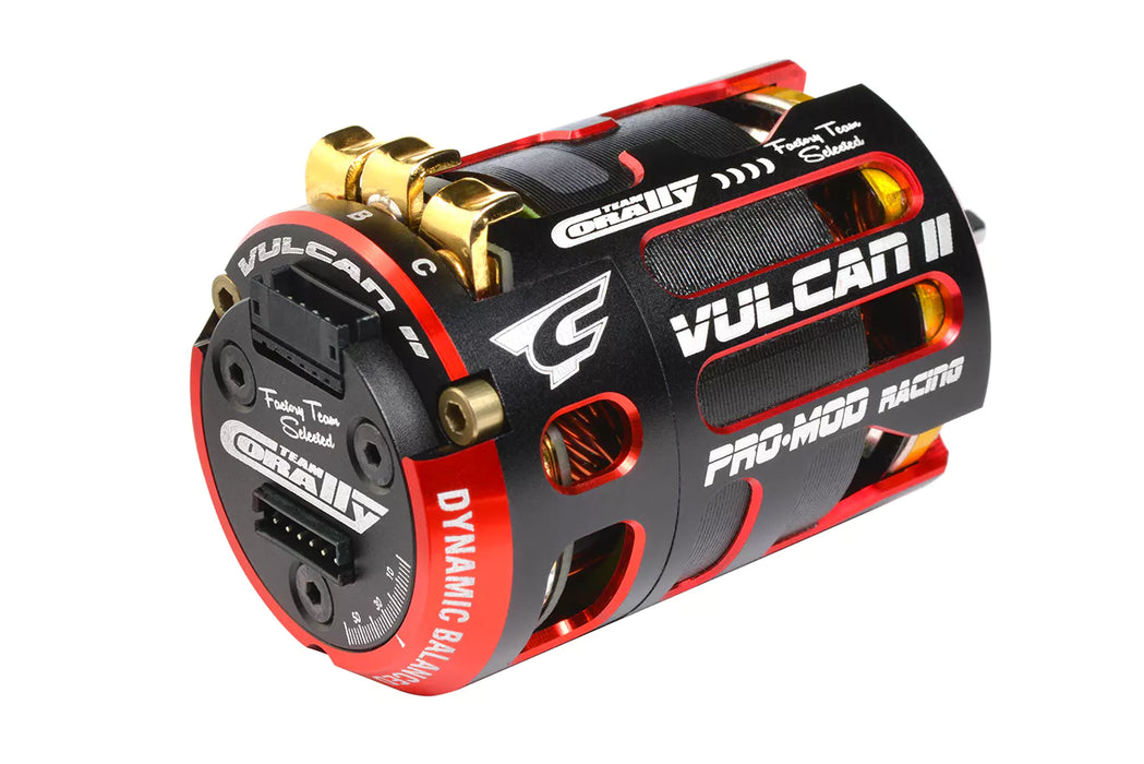 Team Corally C-61154 Vulcan II Pro Modified 7.5T Brushless Sensored Motor