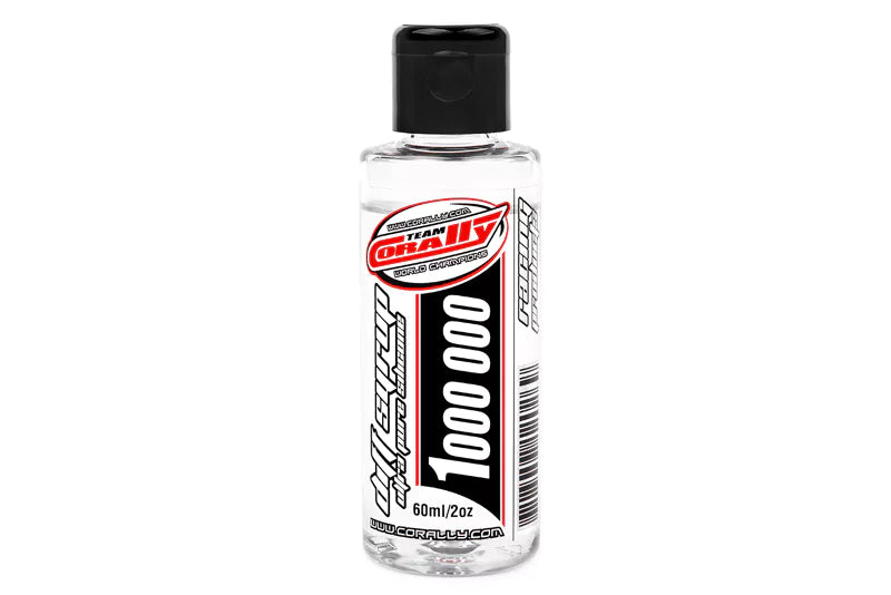 Team Corally C-81620 Ultra Pure Silicone Diff Oil (Syrup) - 1000000 CPS - 60ml