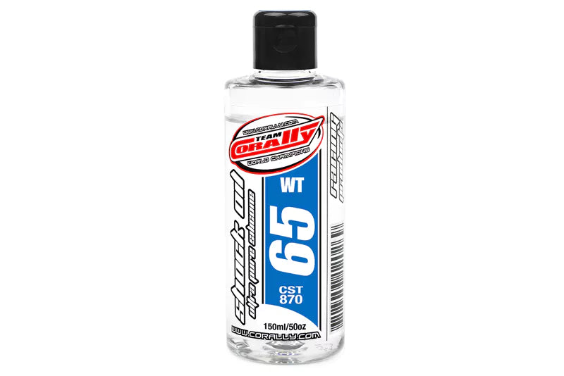 Team Corally C-81965 Ultra Pure Silicone Shock Oil - 65 WT - 150ml