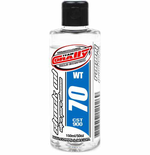 Team Corally C-81970 Ultra Pure Silicone Shock Oil - 70 WT - 150ml