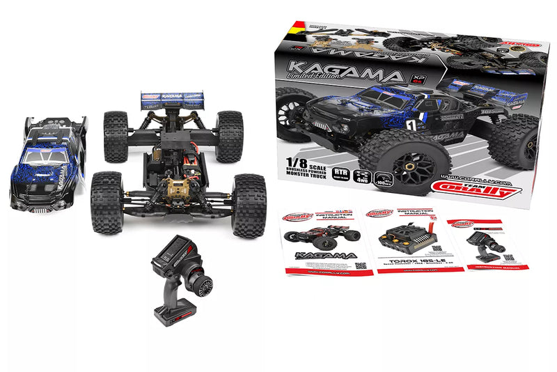 Team Corally COR00275-B Blue Kagama XP 6S Limited Edition Monster Truck RTR