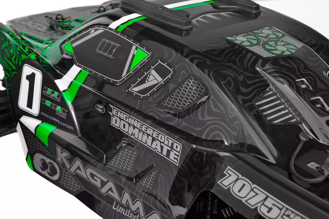 Team Corally COR00275-G Green Kagama XP 6S Limited Edition Monster Truck RTR