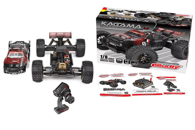 Team Corally COR00275-R Red Kagama XP 6S Limited Edition Monster Truck RTR