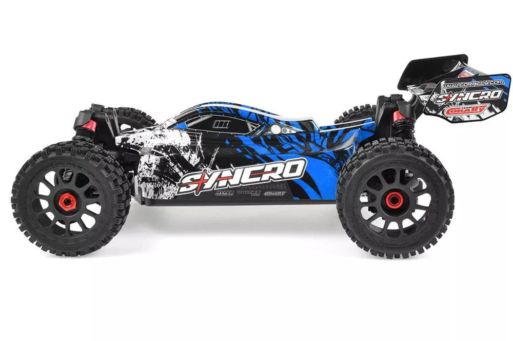 Team Corally COR00289-B Blue 1/8 Syncro 2WD 4S Brushless Off Road Buggy RTR