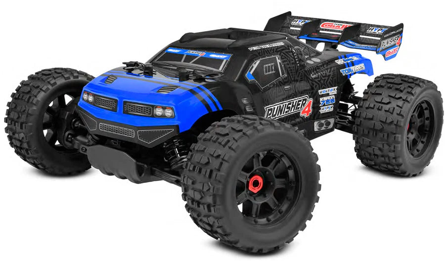 Team Corally COR00292-B Punisher 4S Monster Truck RTR Version - Blue