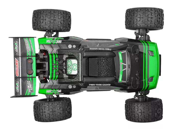 Team Corally COR00292-G  Punisher 4S Monster Truck RTR Version - Green