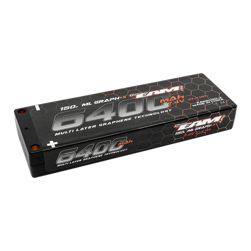 Team EAM 6400mah 150C ULCG 7.4 Graph-X Formula 2S LiPo Battery