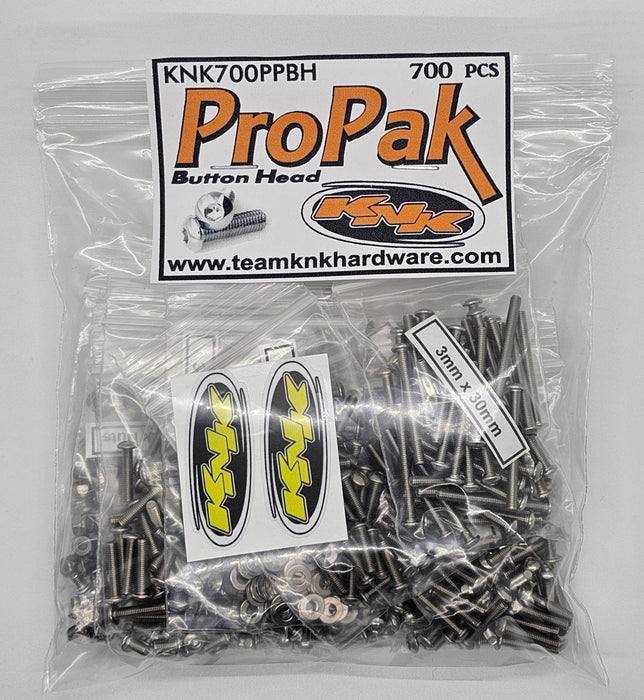 Team KNK (KNK700PPBH) 700 Piece Bulk Bag Stainless Hardware Kit