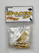 Team KNK (SPVAR8) Gold Aluminum Spacer Variety Pack (60 Pack)