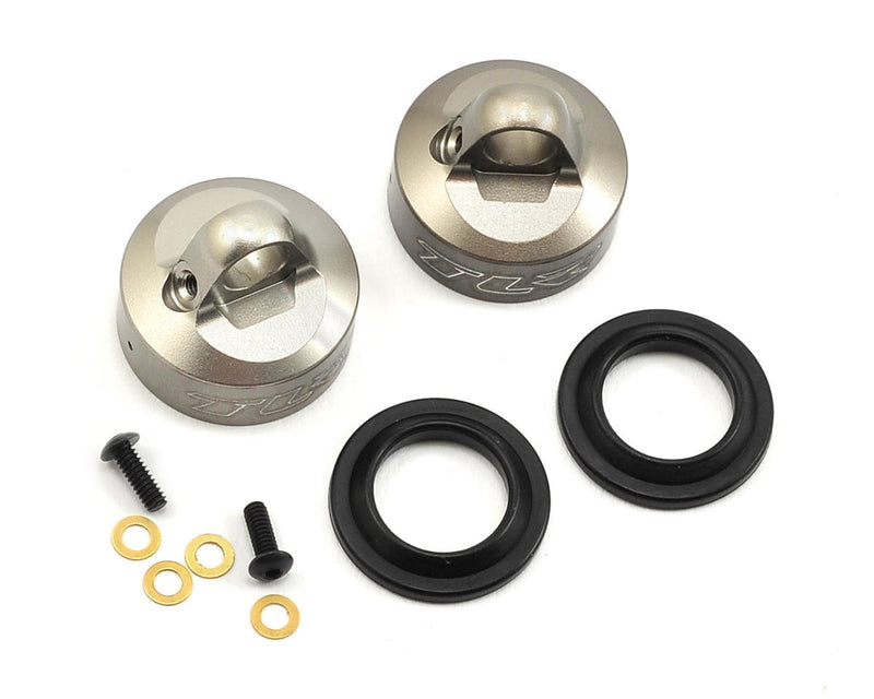 Team Losi Racing TLR243034 Aluminum 16mm Bleeder Shock Caps for 8IGHT 4.0 (2 Pack)