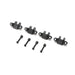 Team Losi Racing TLR314009 TLR TUNED Black Aluminum Lower Shock Mount