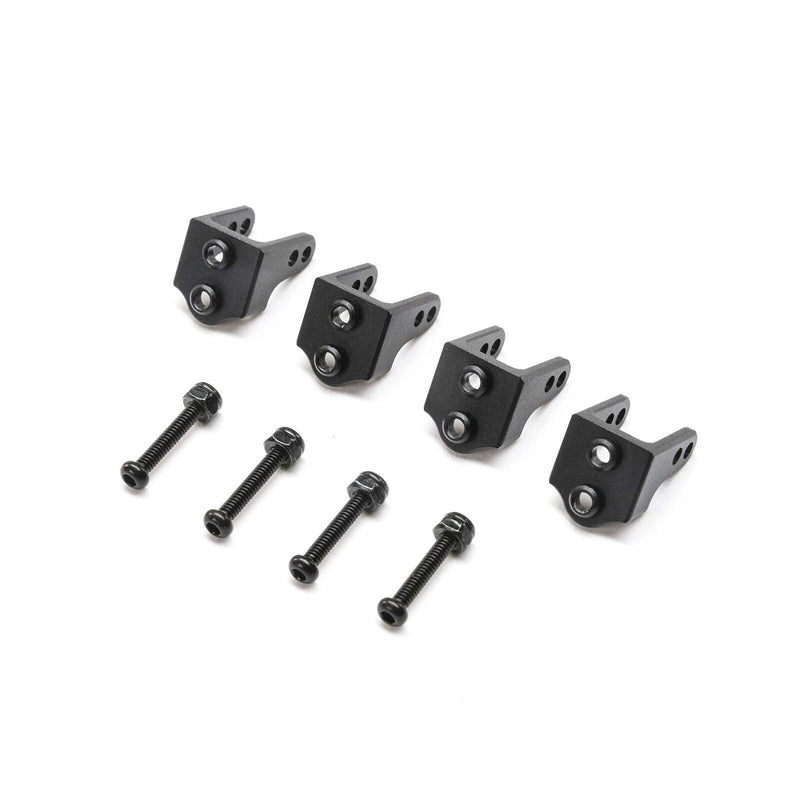 Team Losi Racing TLR314010 TLR TUNED Black Aluminum Upper Shock Mount