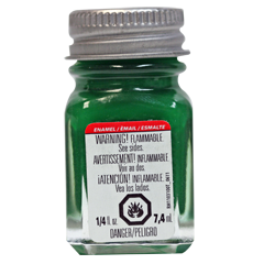 Testors 1171TT Enamel Paint 1/4 oz Flat Beret Green