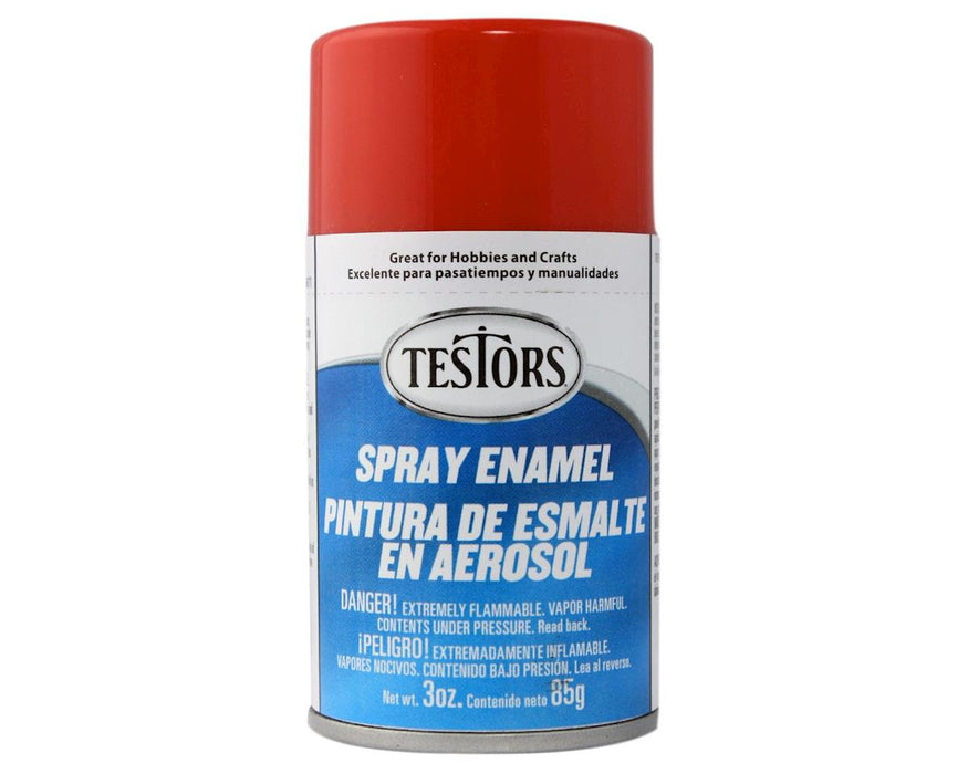 Testors 1203T Enamel Spray Paint 3oz Red