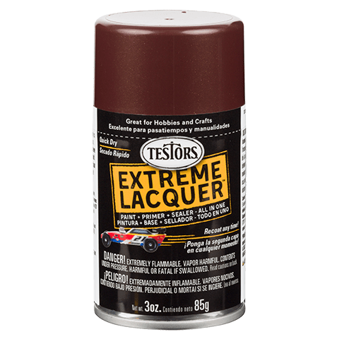Testors 1848MT One Coat Lacquer Spray Root Beer, 3oz