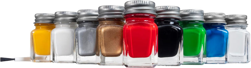 Testors 281231 Assorted Enamel 10 Paint Set