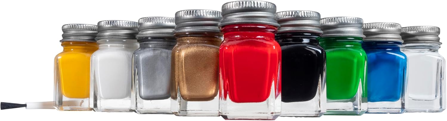 Testors 281231 Assorted Enamel 10 Paint Set