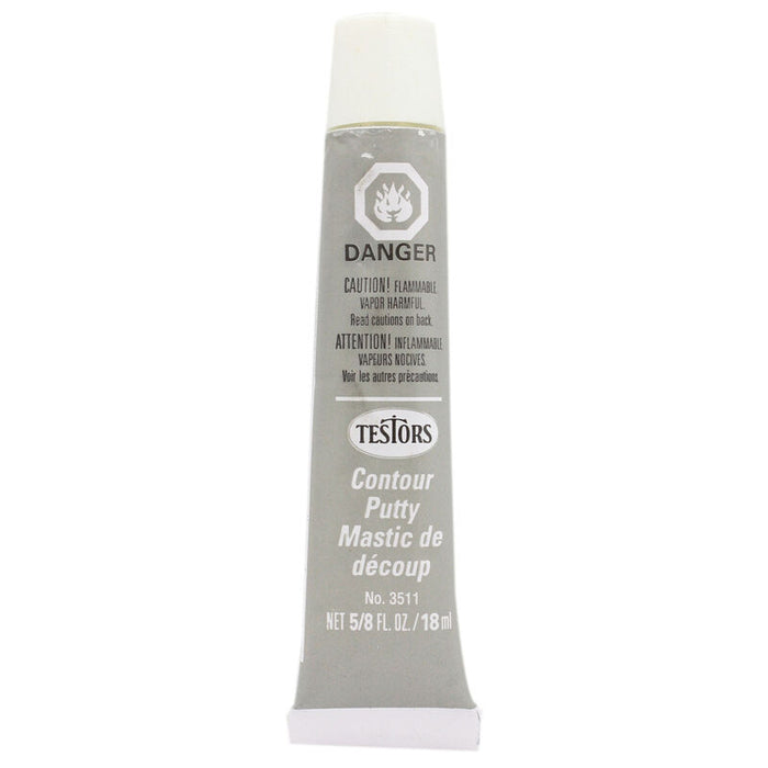 Testors 394261 (3511X) Fast Drying Contour Putty, 5/8oz