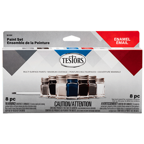 Testors 9119X Model Car Enamel Kit