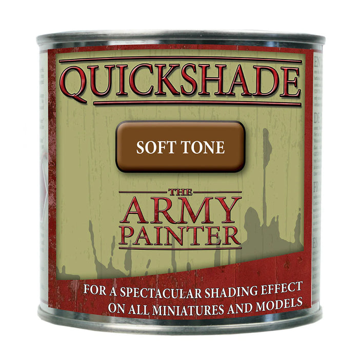 The Army Painter QS1001P Quickshade Dip: Soft Tone 8.4oz Can
