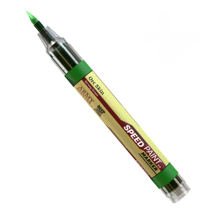 The Army Painter SM1022P Speedpaint 2.0 Felt-Tech Tip Paint Marker - Orc Skin
