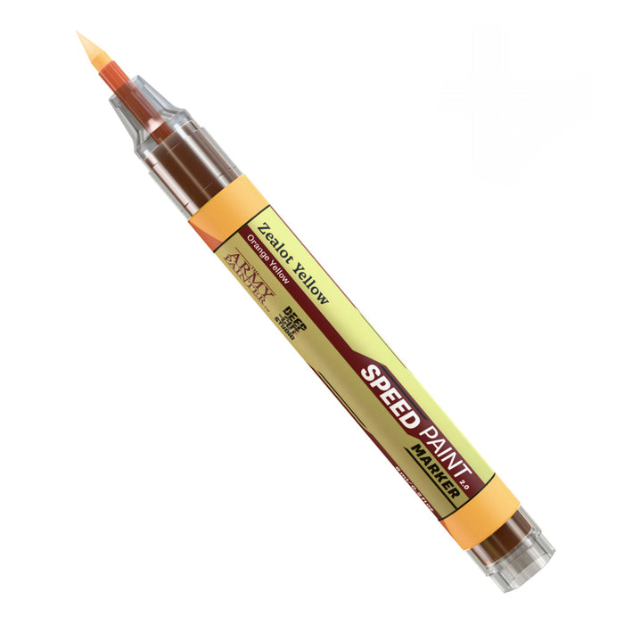 The Army Painter SM1023P Speedpaint 2.0 Felt-Tech Tip Paint Marker - Zealot Yellow