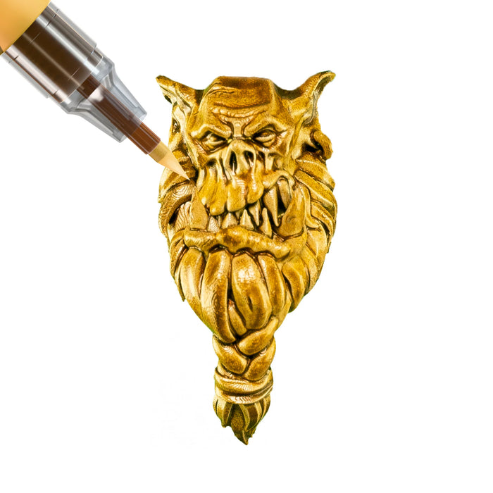 The Army Painter SM1026P Speedpaint 2.0 Felt-Tech Tip Paint Marker - Hoplite Gold