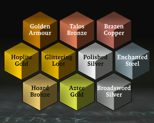 The Army Painter SM8002P Speedpaint 2.0 Paint Marker Metallics Set