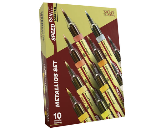 The Army Painter SM8002P Speedpaint 2.0 Paint Marker Metallics Set