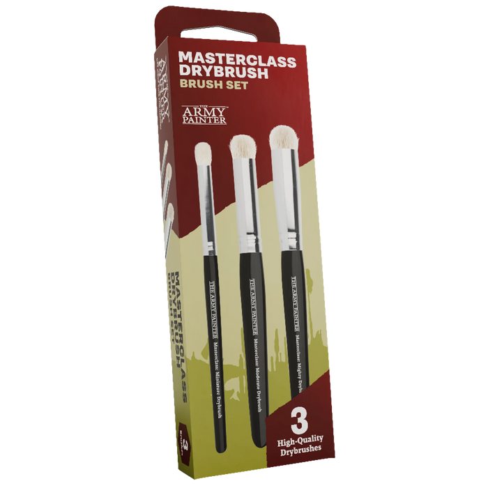 The Army Painter TL5065P Masterclass Drybrush Paint Brush Set
