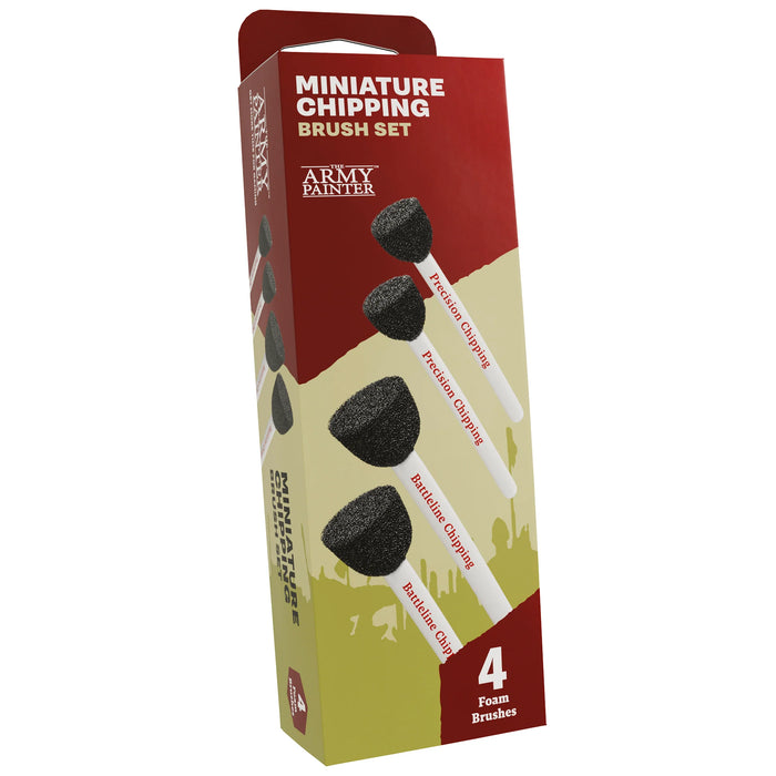 The Army Painter TL5069P Miniature Chipping Hobby Paint Brush Set